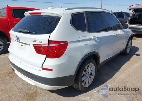 2013 BMW X3 xDrive28I из США, поврежденный, VIN 5UXWX9C55D0A26358